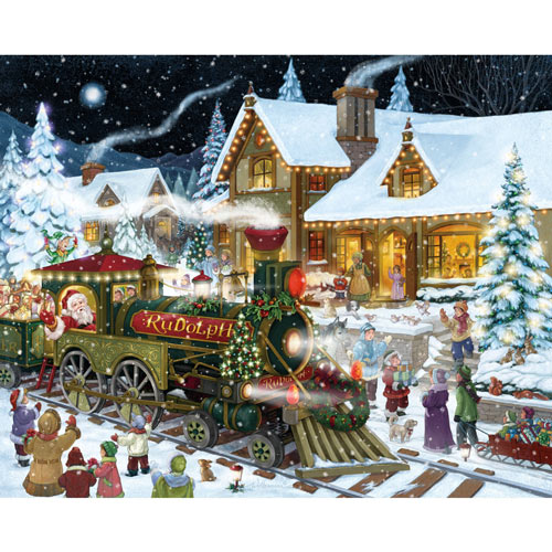Santa's Express 1000 Piece Jigsaw Puzzle