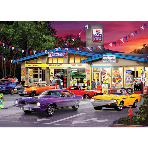 Route 66 Pitstop 1000 Piece Jigsaw Puzzle