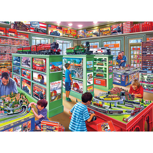 The Lionel Store 1000 Piece Jigsaw Puzzle