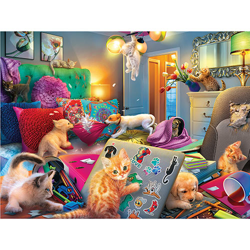 Slumber Party 550 Piece Jigsaw Puzzle