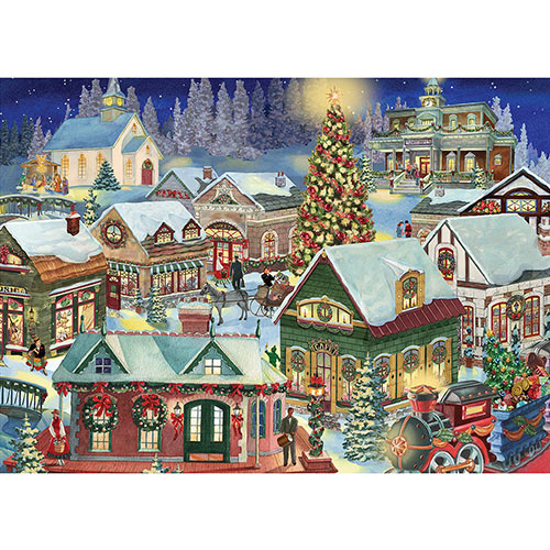 Christmas Village 1000 Piece Jigsaw Puzzle
