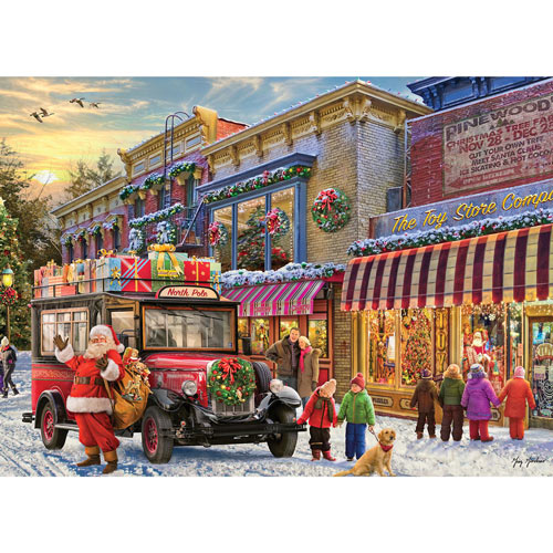 Santa's Coming To Town 1000 Piece Jigsaw Puzzle