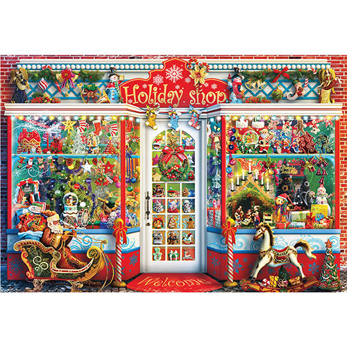 Holiday Shop 2000 Piece Jigsaw Puzzle