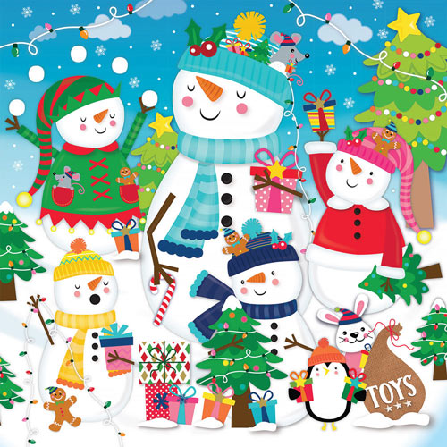 Merry And Bright 100 Large Piece Jigsaw Puzzle