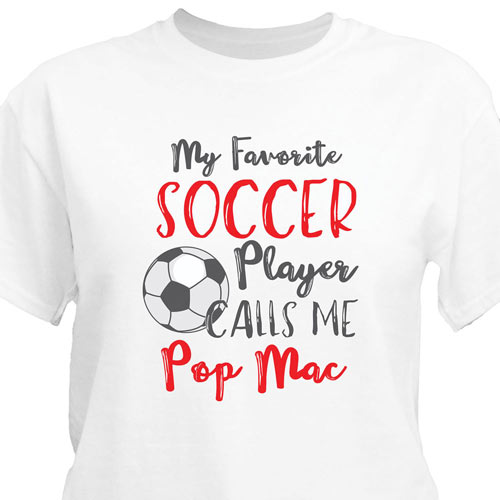 Personalized Soccer Sports Tee