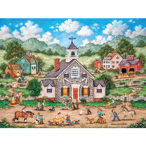 Pet Day 300 Large Piece Jigsaw Puzzle