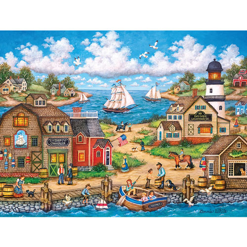 Dockside Activities 300 Large Piece Jigsaw Puzzle