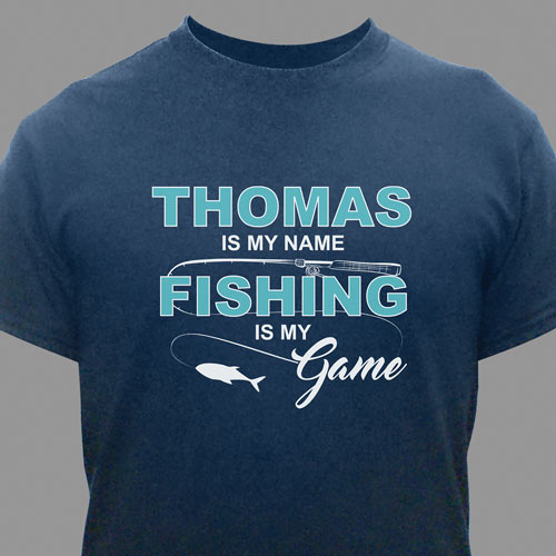 Personalized Fishing T-Shirt