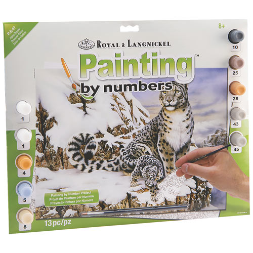 Paint By Number Kit - Alpine Royalty