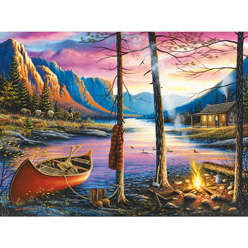 Cabin Homecoming 300 Large Piece Jigsaw Puzzle