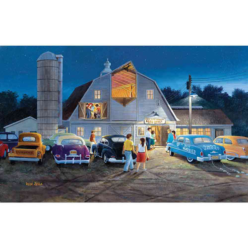Country Barn Dance 300 Large Piece Jigsaw Puzzle