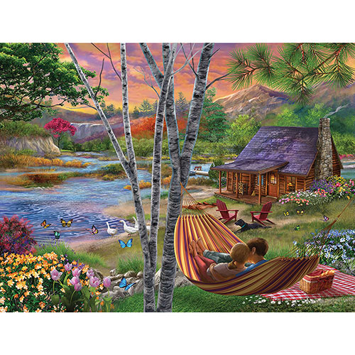 Lazy Afternoon 300 Large Piece Jigsaw Puzzle