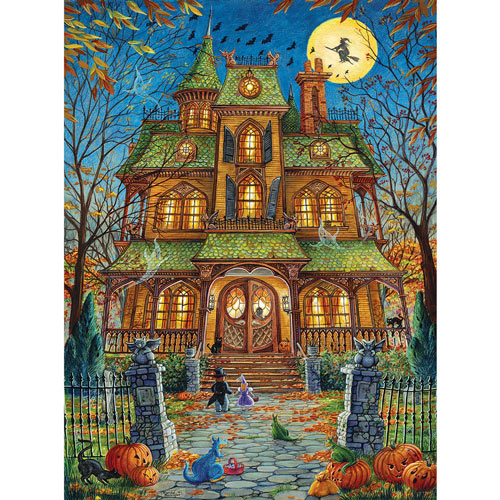 The Trick Or Treat House 1000 Piece Jigsaw Puzzle