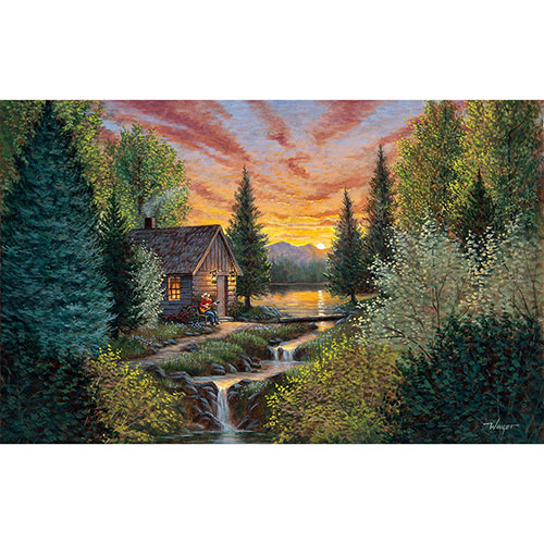 Mountain Music 300 Large Piece Jigsaw Puzzle
