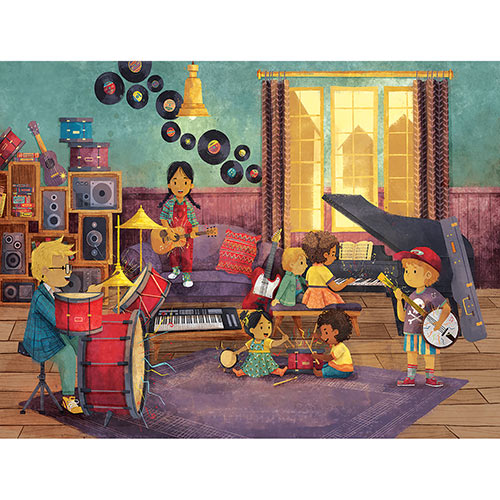 Music Room 300 Large Piece Jigsaw Puzzle