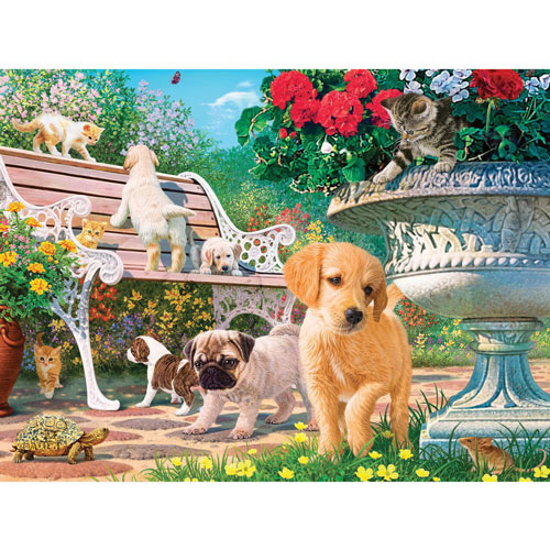 Afternoon at the Park 550 Piece Jigsaw Puzzle