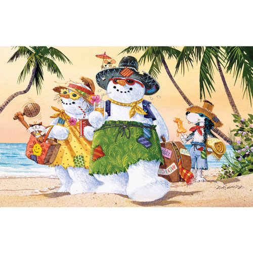 Vacation Time 100 Large Piece Jigsaw Puzzle