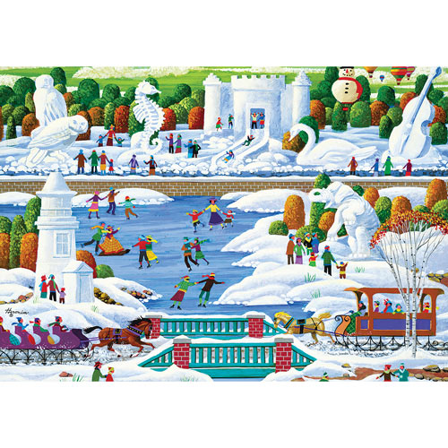 Wisconsin Snow Sculptures 1000 Piece Jigsaw Puzzle