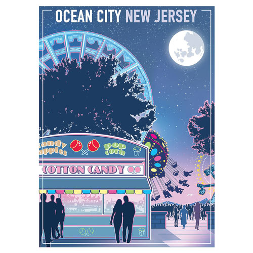 Ocean City New Jersey 300 Large Piece Jigsaw Puzzle