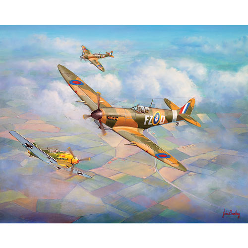 Warriors of the Sky 300 Large Piece Jigsaw Puzzle