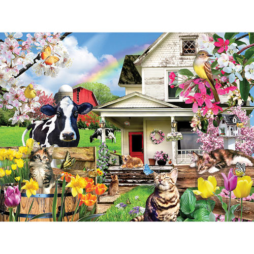 A Spring Day 300 Large Piece Jigsaw Puzzle