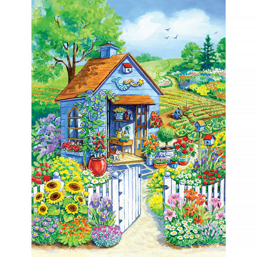 Path to the Garden Shed 1000 Piece Jigsaw Puzzle