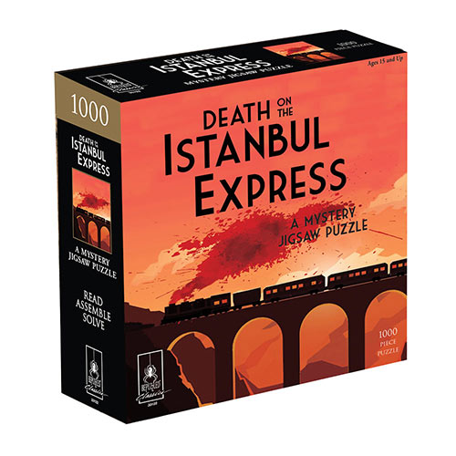 The Orient Express Mystery 1000 Piece Jigsaw Puzzle