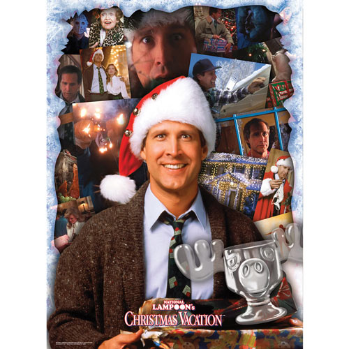 Christmas Vacation Collage 1000 Piece Jigsaw Puzzle