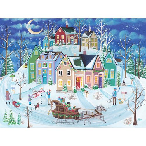 Ride Around Town 300 Large Piece Jigsaw Puzzle