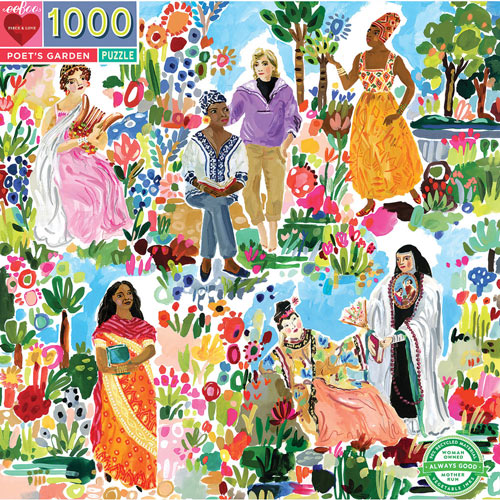 Poet's Garden 1000 Piece Jigsaw Puzzle