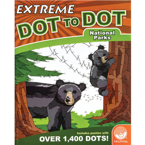 Extreme Dot-to-Dots Book - National Parks