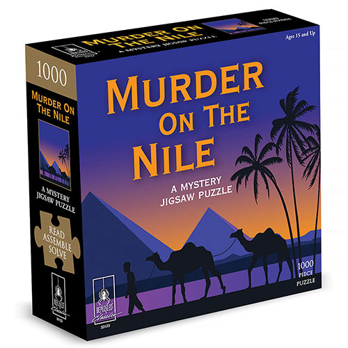 Murder On The Nile Mystery 1000 Piece Jigsaw Puzzle