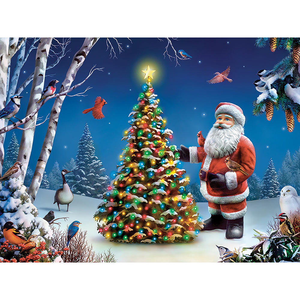 Santa's Night 1000 Piece Jigsaw Puzzle