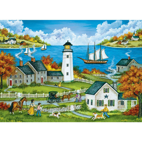 Watching Over the Bay 1000 Piece Jigsaw Puzzle
