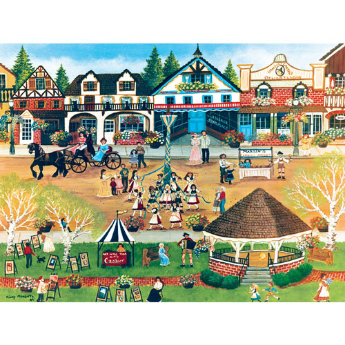 May Festival at Leavenworth 550 Piece Jigsaw Puzzle