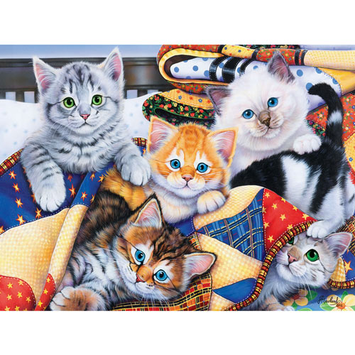 Cozy Kittens 300 Large Piece Jigsaw Puzzle