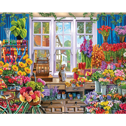 The Flower Shoppe 1000 Piece Jigsaw Puzzle
