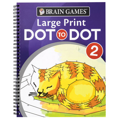 Large Print Dot to Dot Books - Volume 2