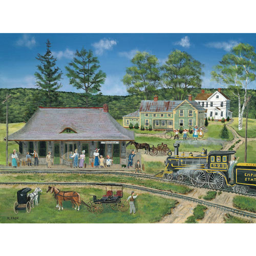 Canaan Station 300 Large Piece Jigsaw Puzzle