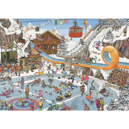 Winter Games 1000 Piece Jigsaw Puzzle