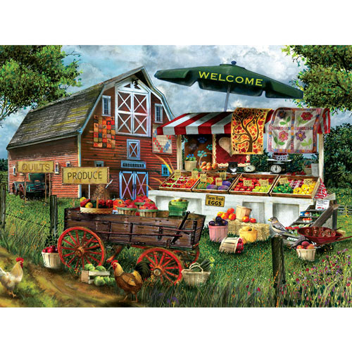 Fresh Country Produce 1000 Piece Jigsaw Puzzle