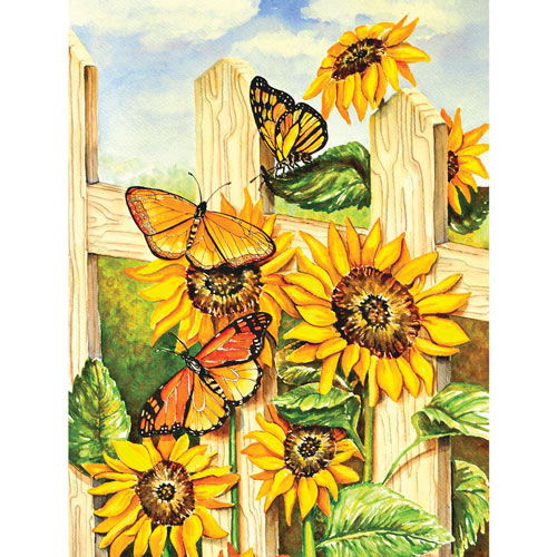Painted Ladies 1000 Piece Jigsaw Puzzle