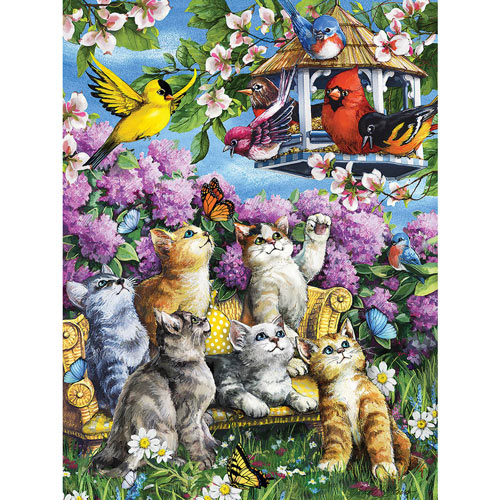 Garden Gathering 300 Large Piece Jigsaw Puzzle