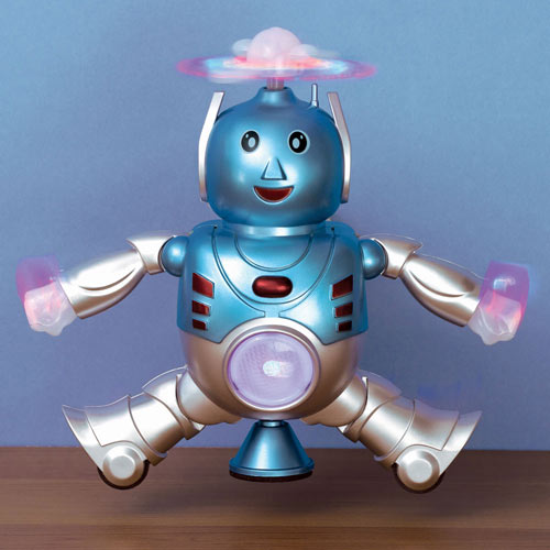Happy Dancing Light-Up Robot