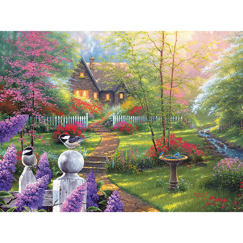 Secret Cottage Garden 300 Large Piece Jigsaw Puzzle