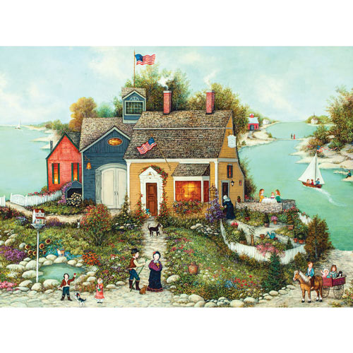 Cove Scene 500 Piece Jigsaw Puzzle