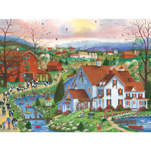 Til the Cows Come Home 500 Piece Jigsaw Puzzle