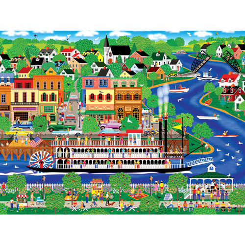 Lady of the River 500 Piece Jigsaw Puzzle