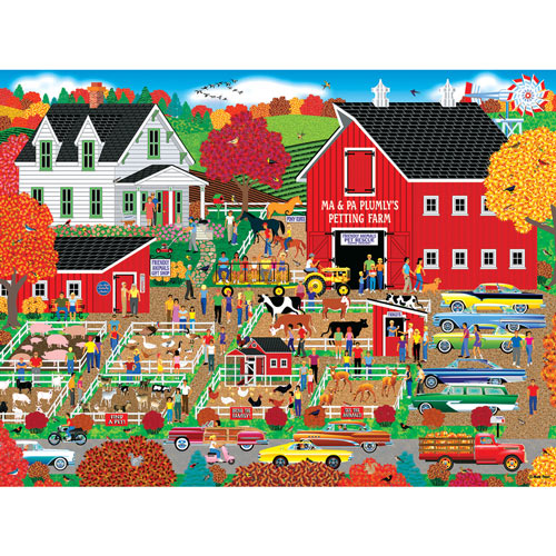 Plumly's Petting Farm 300 Large Piece Jigsaw Puzzle