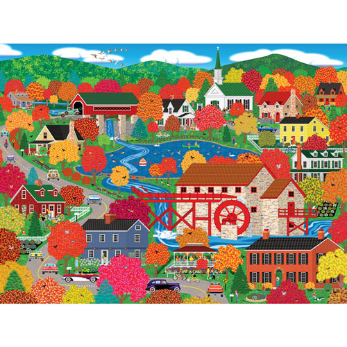 Old Mill Pond 300 Large Piece Jigsaw Puzzle